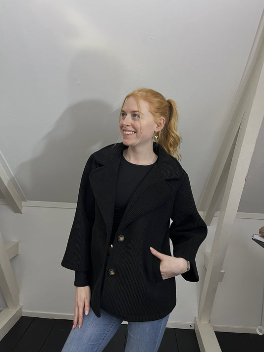 Olivia coat zwart