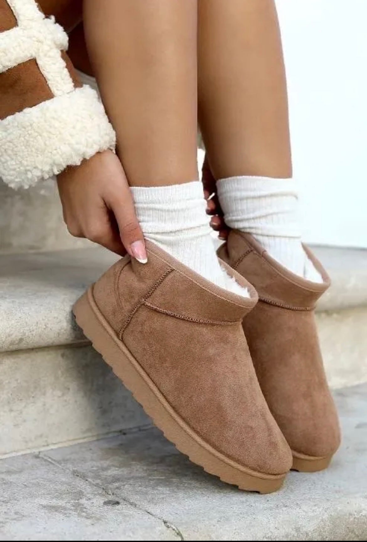 Boots taupe