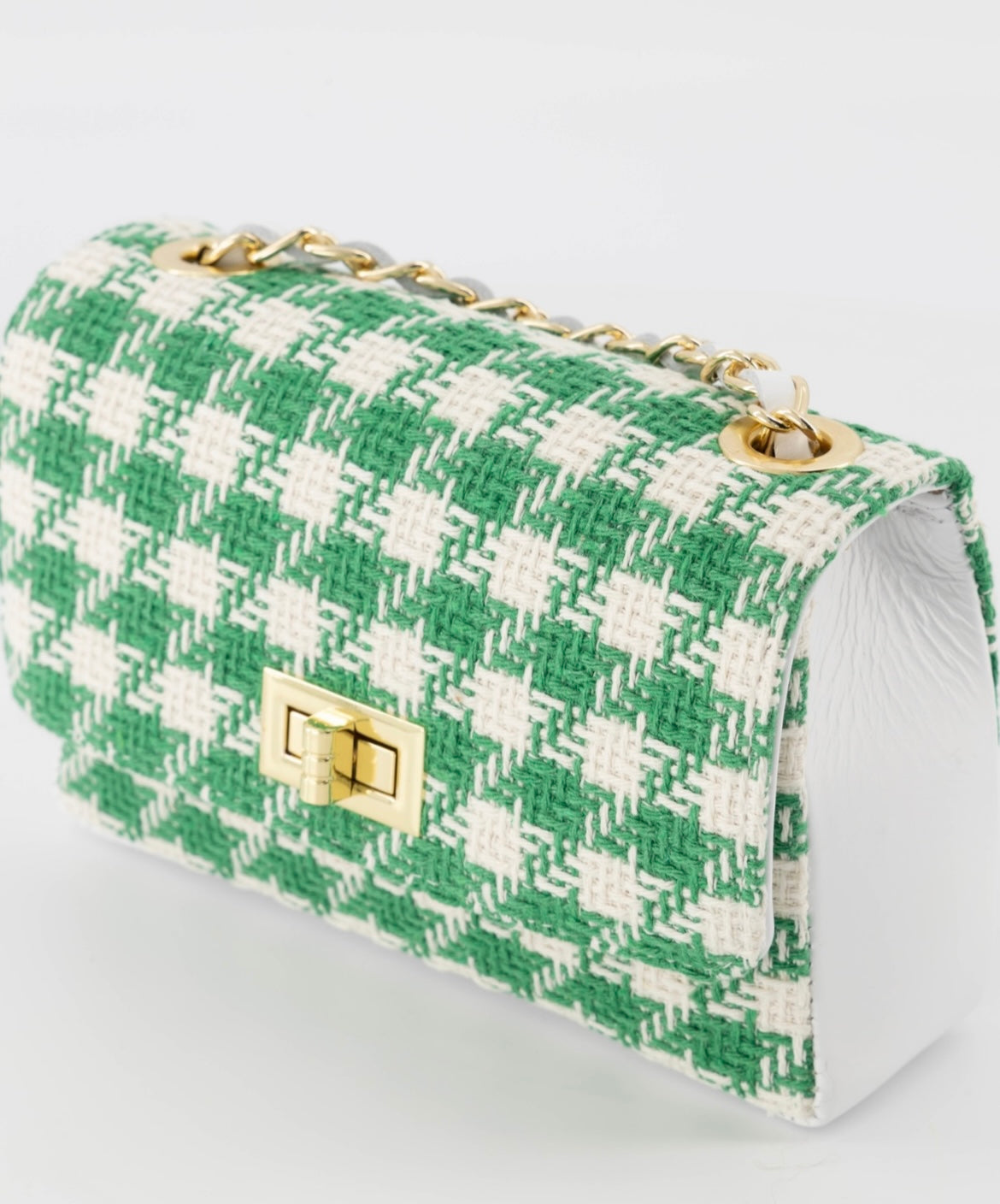 Chic tweed Green/white