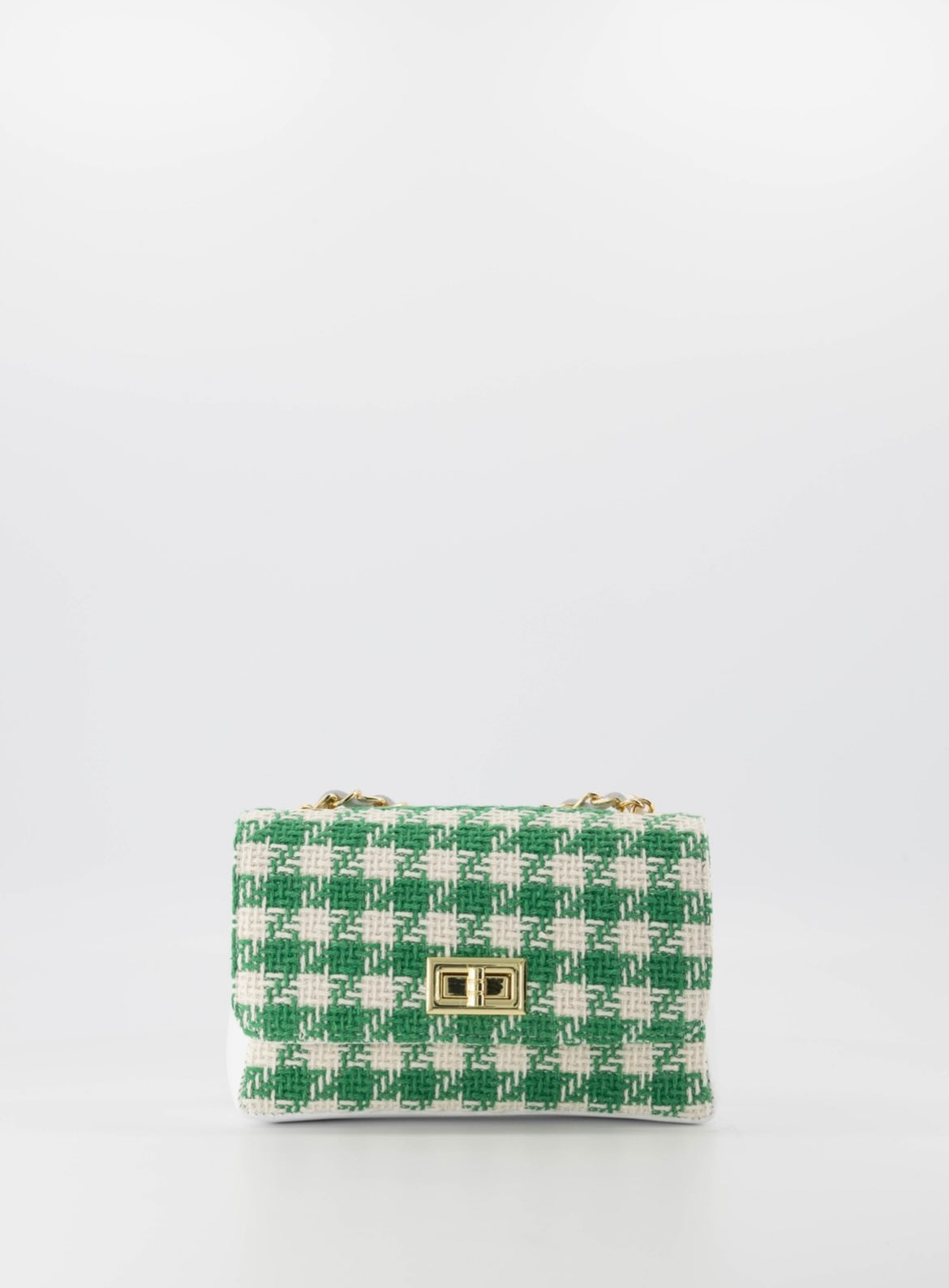 Chic tweed Green/white
